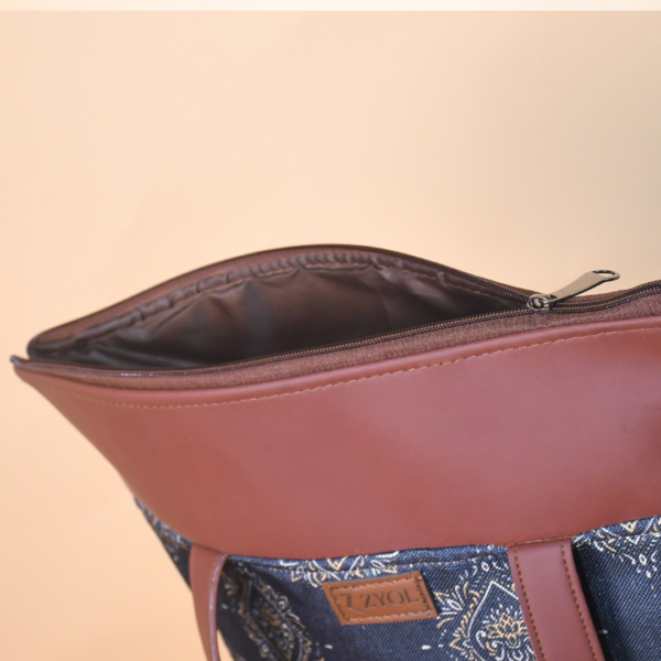 Untitled design (28) Utsav Bandana Paisley Print Tote Bag