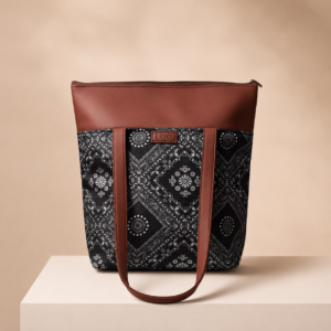 Utsav Bandana Paisley Print Tote Bag