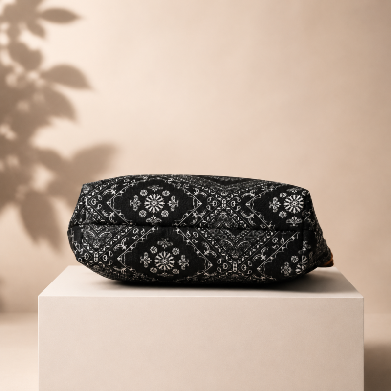 ChatGPT Image Jul 30, 2026, 07_37_03 PM Utsav Bandana Paisley Print Tote Bag