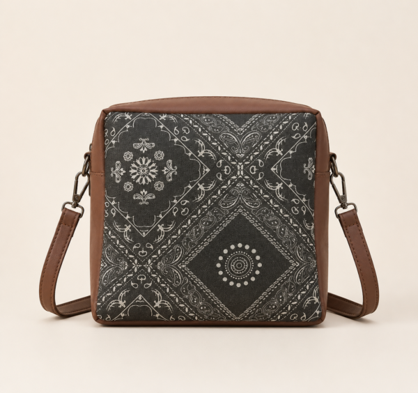 ChatGPT Image Jun 26, 2026, 07_00_55 PM Saara Bandana Paisley Print Sling Bag