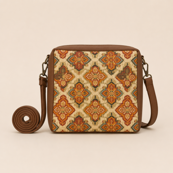 ChatGPT Image Jun 26, 2026, 07_10_42 PM Saara Rajwadi angan Print Sling Bag