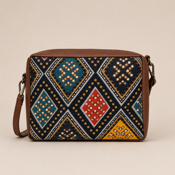 ChatGPT Image Jun 26, 2026, 07_20_54 PM Saara Bandhani Indigo Print Sling Bag