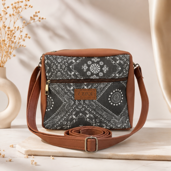 ChatGPT Image May 8, 2026, 10_25_26 PM Saara Bandana Paisley Print Sling Bag