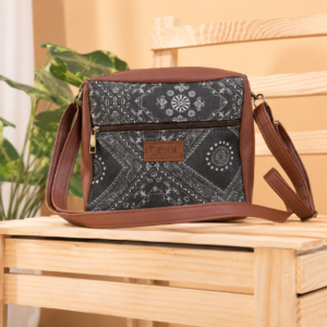 Saara Bandana Paisley Print Sling Bag