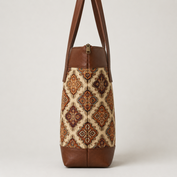 ChatGPT Image May 12, 2026, 03_50_17 PM ZARI Tote & GULNAAR Sling Bag Combo – Rajwadi Angan Print