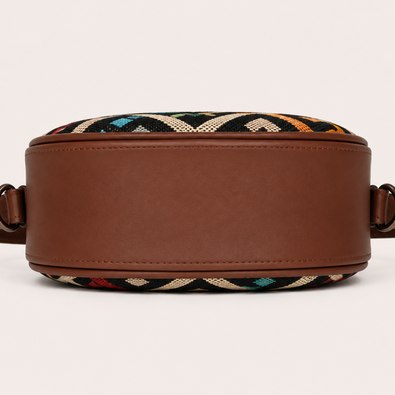 ChatGPT Image May 19, 2026, 11_31_00 PM ZARI Tote & GULNAAR Sling Bag Combo – Chevron Geometric Print