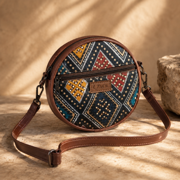 ChatGPT Image May 19, 2026, 11_44_16 PM Gulnaar Bandhani Indigo Print Sling Bag