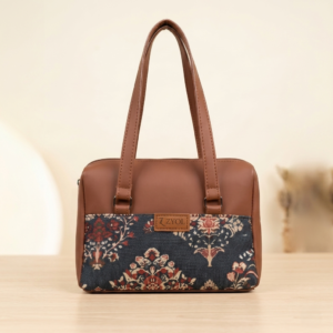 Zavira Shahi Noor Print Satchel Bag