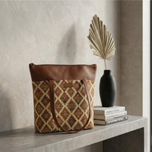 Utsav Rajwadi angan Print Tote Bag