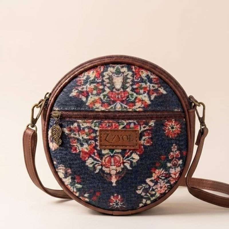 Untitled design (33) Gulnaar Shahi Noor Print Sling Bag