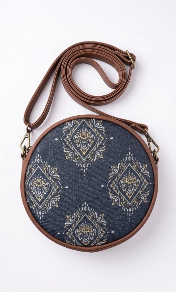 WhatsApp Image 2026-05-21 at 2.05.23 PM Gulnaar Medallion Diamond Print Sling Bag