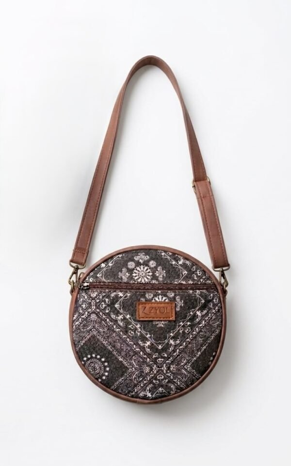Gulnaar Bandanan paisley Print Sling Bag