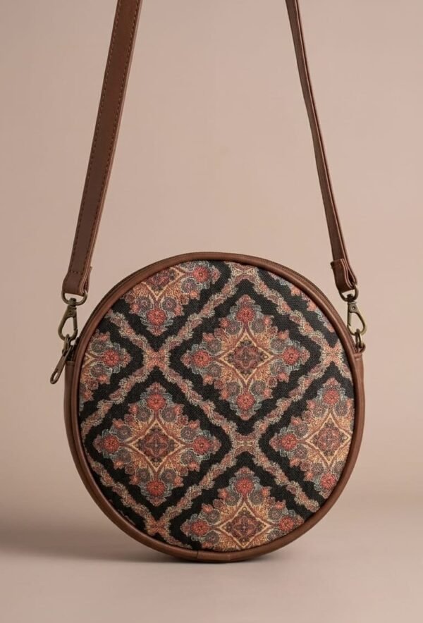 WhatsApp Image 2026-05-21 at 2.05.30 PM (1) Gulnaar Ajrakh Print Sling Bag