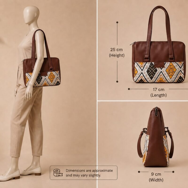 WhatsApp Image 2026-08-02 at 2.41.26 PM Zavira Chevron Geometric Print Satchel Bag