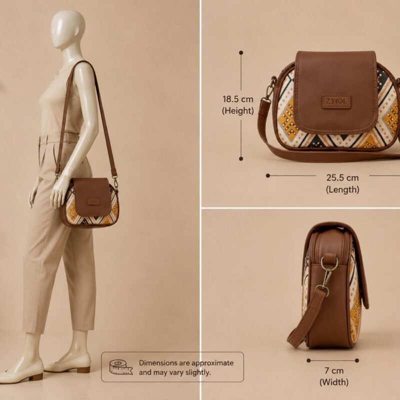 Riva Shahi-Noor Print Sling Bag