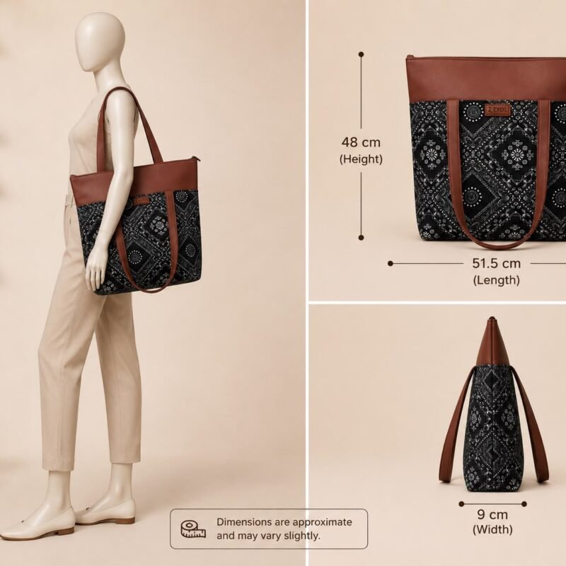Utsav Ajrakh Print Tote Bag