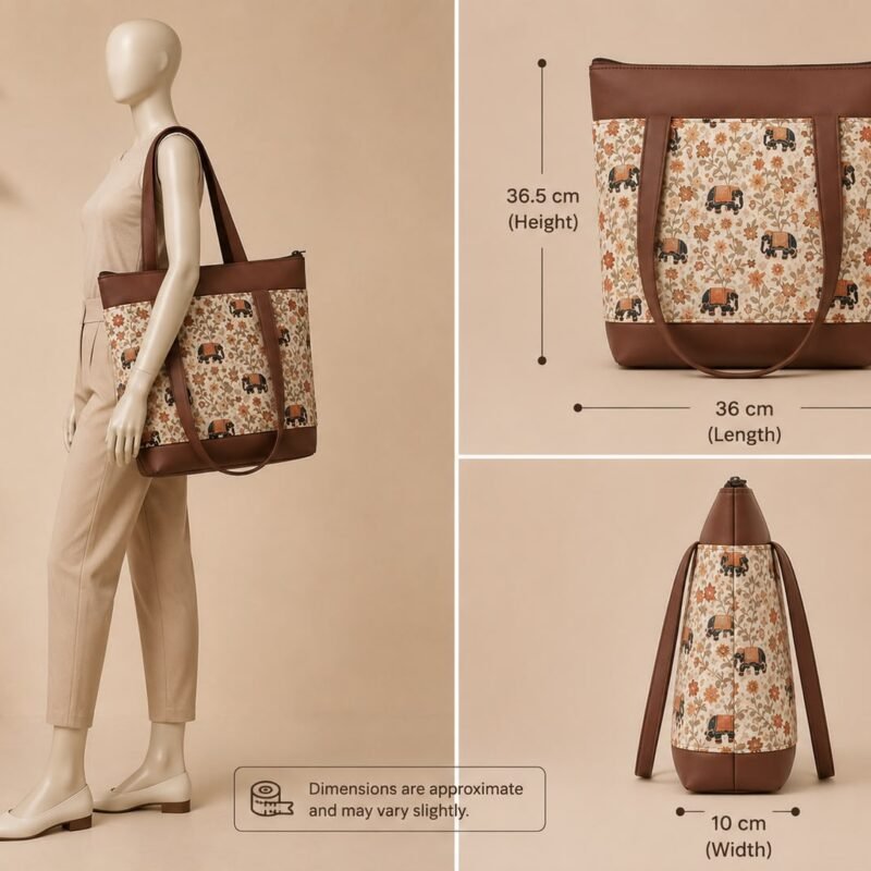 WhatsApp Image 2026-08-03 at 8.26.29 PM Zari Chevron Geometric Print Tote Bag